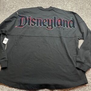Disneyland‎ Resort VIP Tours Spirit Jersey Womens XL Black Long Sleeve Pullover